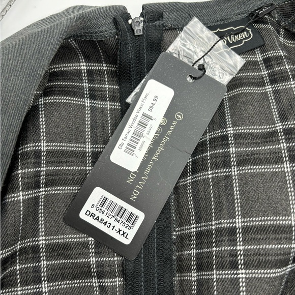 Voodoo Vixen Retro 40’s Style Dress. Size XXL - Picture 2 of 4